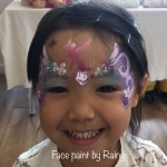 Rainys Angel face painting