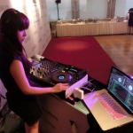 DJ Z wing at Kholer event for Performers HK.