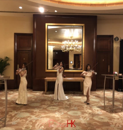 violinist at conrad hk ballroom