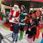 santa HK at an event with long term client repulse bay 109