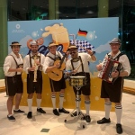 Oktoberfest band at Gold Coast event