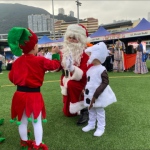 Santa Gerald at Hong Kong Football Club, Christmas event